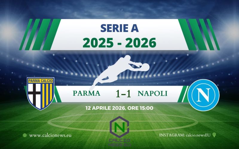 Serie A, Parma-Napoli 1-1: pareggio che fa male agli azzurri