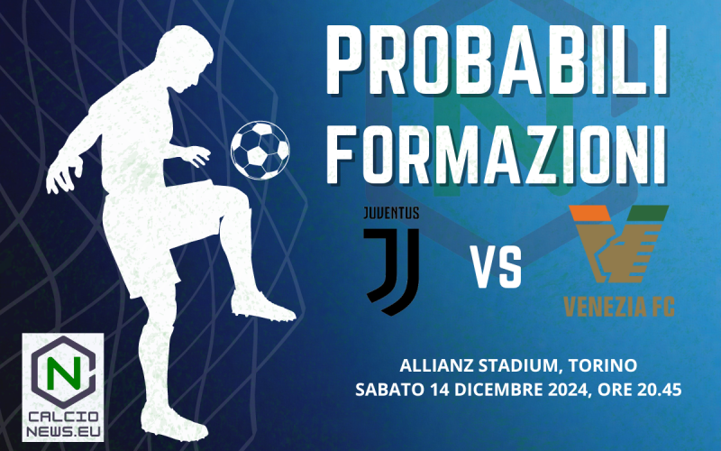Serie A, le probabili formazioni di Juventus-Venezia: Motta recupera Nico Gonzalez