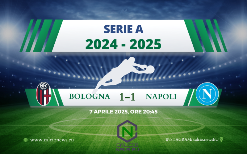 Serie A, Bologna Napoli 1-1: ad Anguissa risponde Ndoye