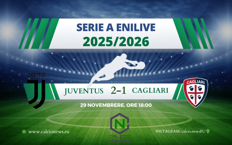 Serie A, Juventus-Cagliari 2-1: un Yildiz da sogno trascina la Vecchia Signora