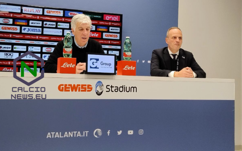 Atalanta, Gasperini: “Il massimo che potevamo fare con questa formazione”