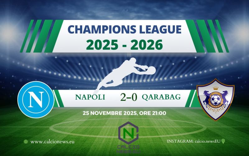 Champions League, Napoli-Qarabag 2-0: ossigeno europeo per gli azzurri