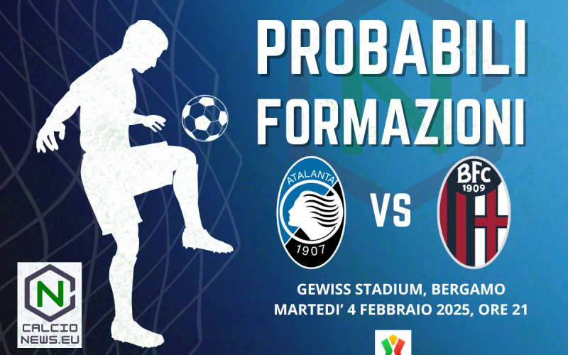 Coppa Italia, le probabili formazioni di Atalanta-Bologna: Dea, debutta Maldini?