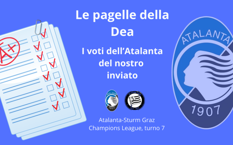Le PAGELLE di Atalanta-Sturm Graz 5-0: Cuadrado da urlo, bene tutta la Dea