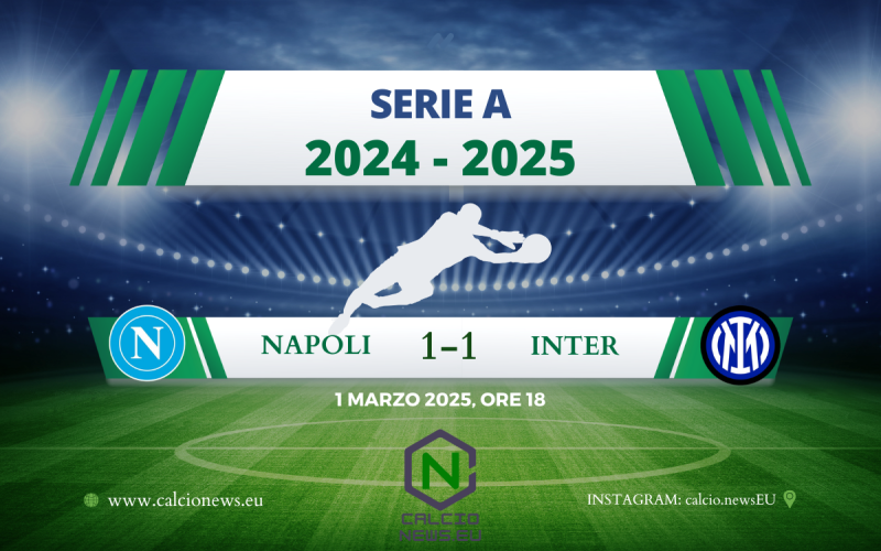 Serie A, Napoli Inter 1-1: Billing risponde a Dimarco