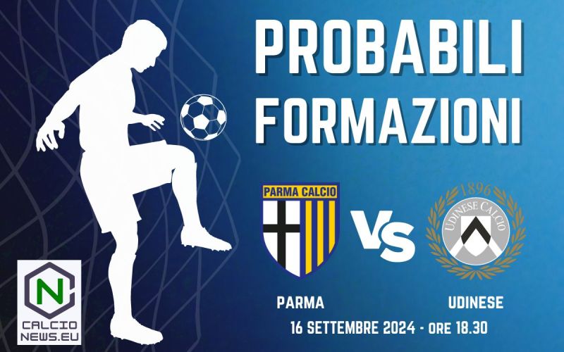 Parma Udinese: le probabili formazioni e dove vederla in TV