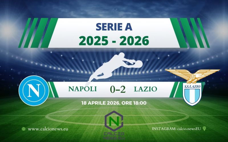 Serie A, Napoli-Lazio 0-2: lezione di Sarri a Conte al Maradona
