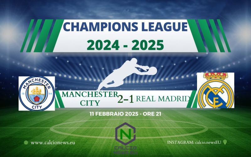 Champions League, Manchester City Real Madrid: la decide Bellingham