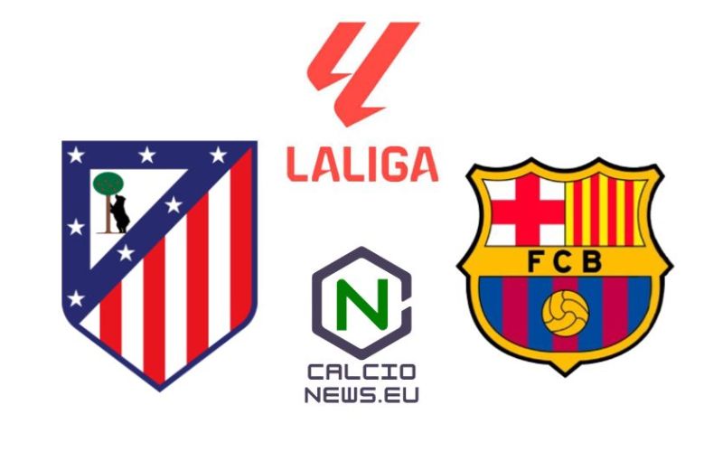 LaLiga, Atletico Madrid Barcellona 2-4: i blaugrana calano il poker