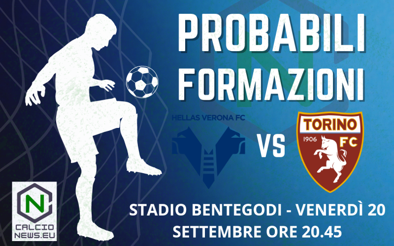 Serie A, le probabili formazioni di H. Verona-Torino: voglia di riscatto per scaligeri e granata