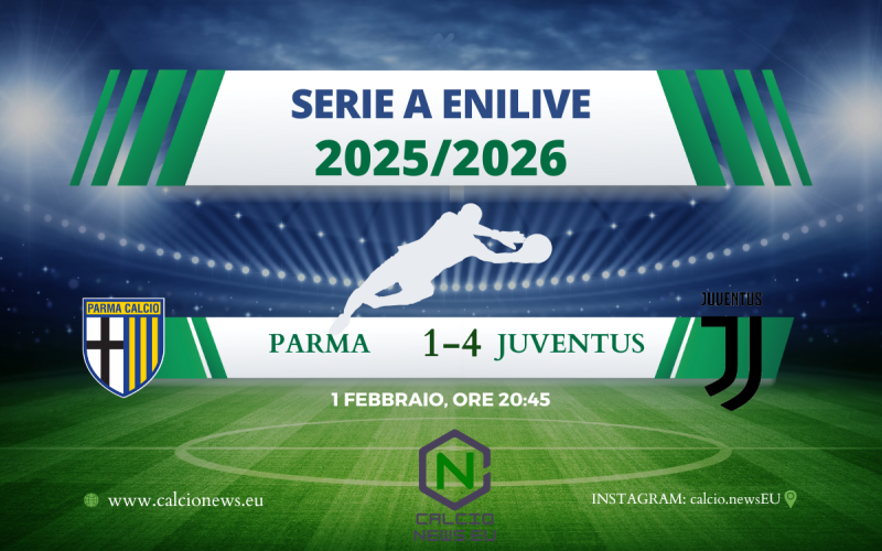 Parma-Juventus 1-4: vola la Vecchia Signora di Spalletti!