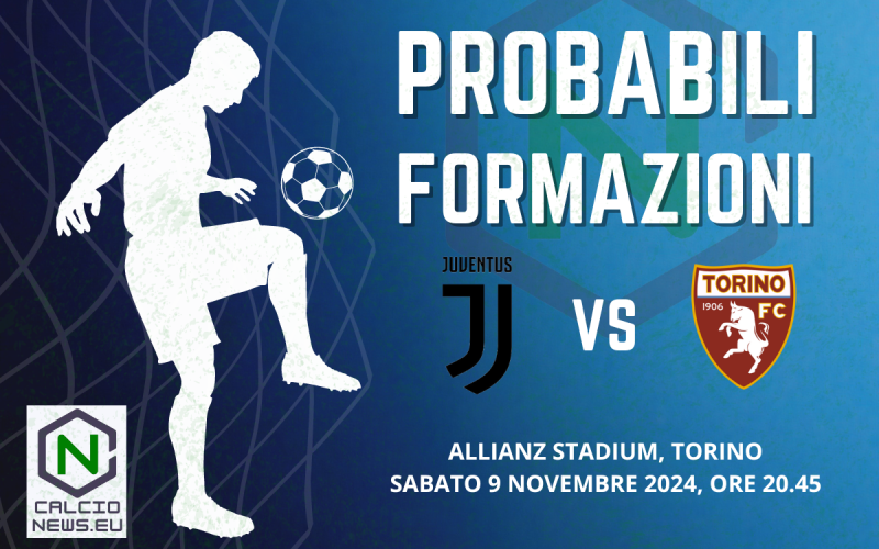 Serie A, probabili formazioni Juventus-Torino: tutto sul Derby della Mole