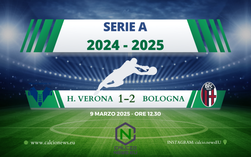 Serie A, Hellas Verona Bologna 1-2: vittoria importante dei felsinei