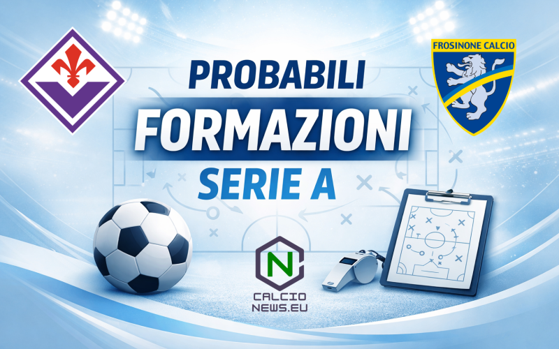 Fiorentina Frosinone: le probabili formazioni della gara del Franchi