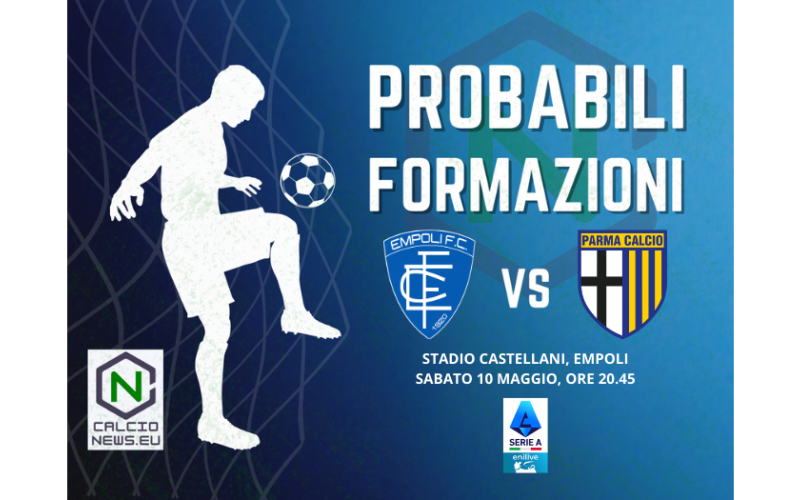 Serie A, le probabili formazioni di Empoli Parma