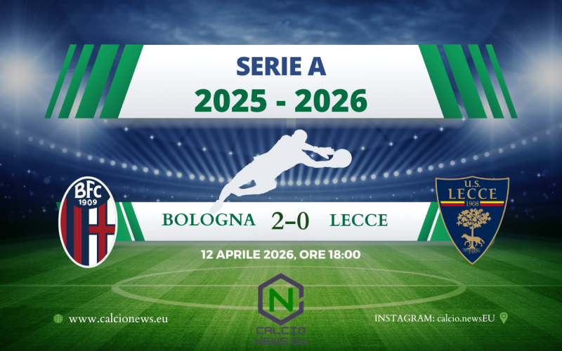 Serie A, Bologna-Lecce 2-0: finalmente Orsolini