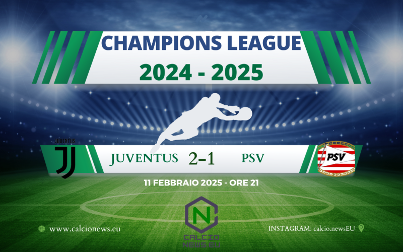 Juventus PSV 2-1: McKennie e Mbangula per la vittoria bianconera