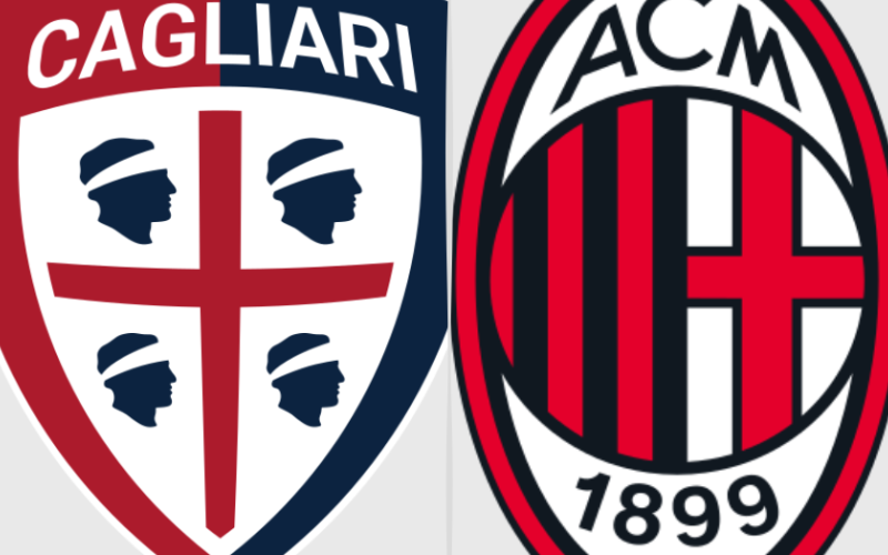 Serie A, Cagliari-Milan 3-3: pirotecnico pari con Zappa e Leao sugli scudi