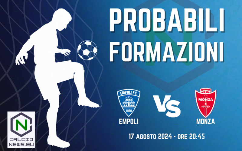 Empoli Monza: probabili formazioni e dove vederla in TV