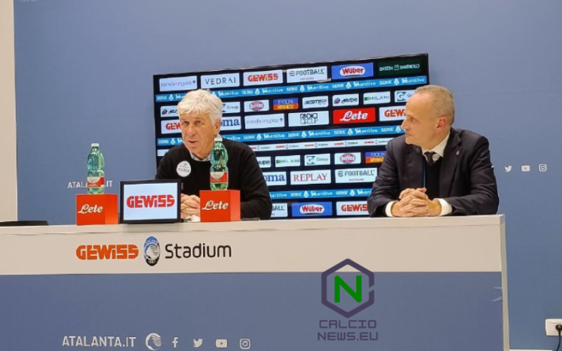 Atalanta, Gasperini: “Condivido ogni traguardo con la squadra. Striscione dei tifosi emozionante”