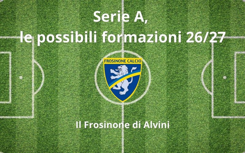 Frosinone 2026/27: come potrebbe giocare la squadra di Alvini