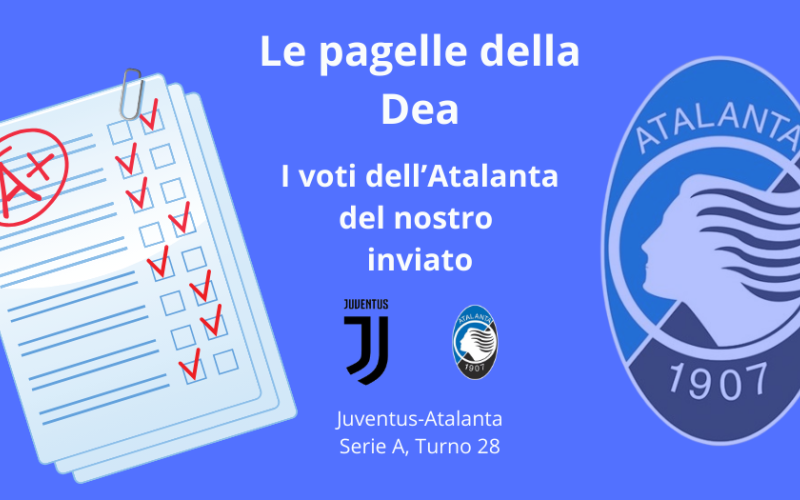 Le PAGELLE di Juventus Atalanta: i voti della Dea