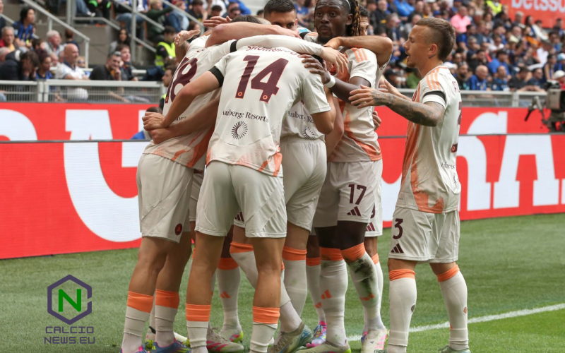 Serie A, Inter Roma 0-1: un gol di Soulé ammutolisce San Siro, nerazzurri in crisi