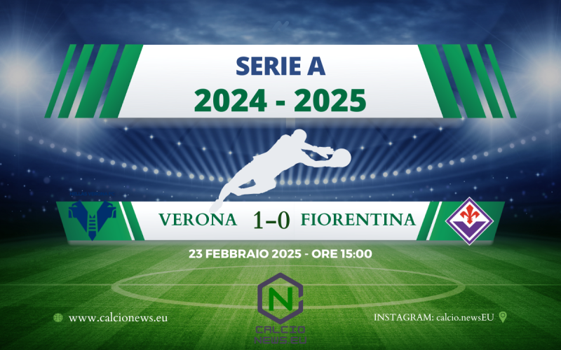 Serie A, Bernede re del Bentegodi: Hellas Verona Fiorentina termina 1-0