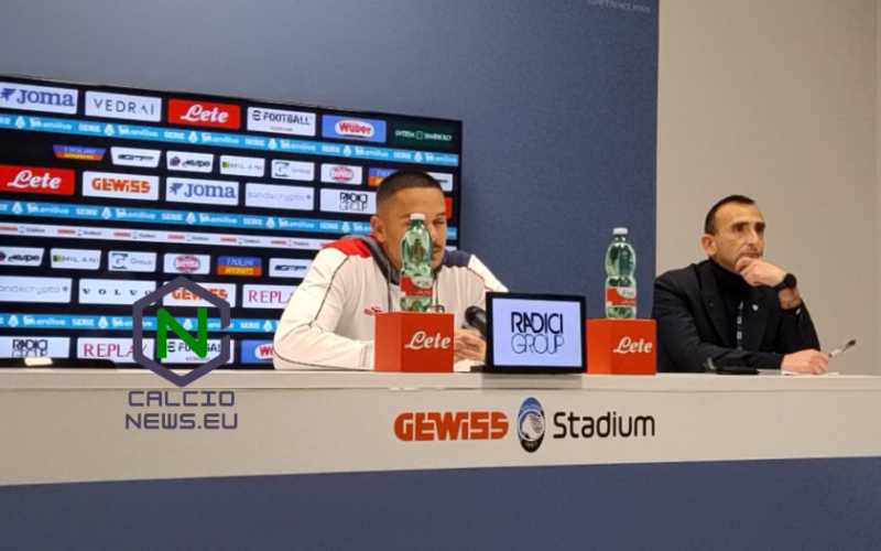 Cagliari, Caprile: “Molto soddisfatti, un punto importante”