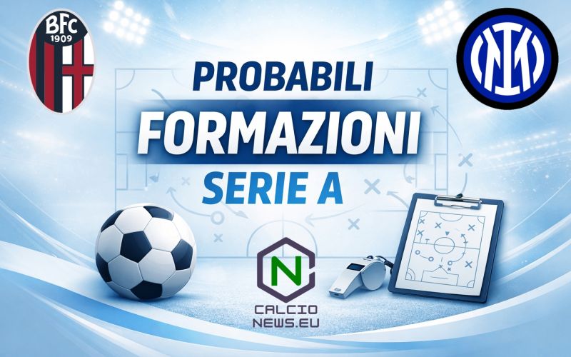 Bologna-Inter, le probabili formazioni: nerazzurri quasi al completo