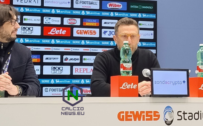 Venezia, Di Francesco: “Sono orgoglioso dei ragazzi e dei tifosi”