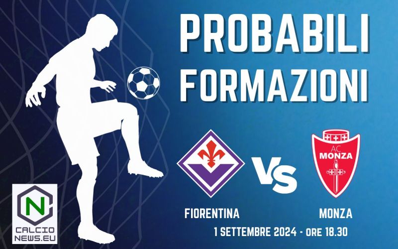 Fiorentina Monza: probabili formazioni e dove vederla in TV