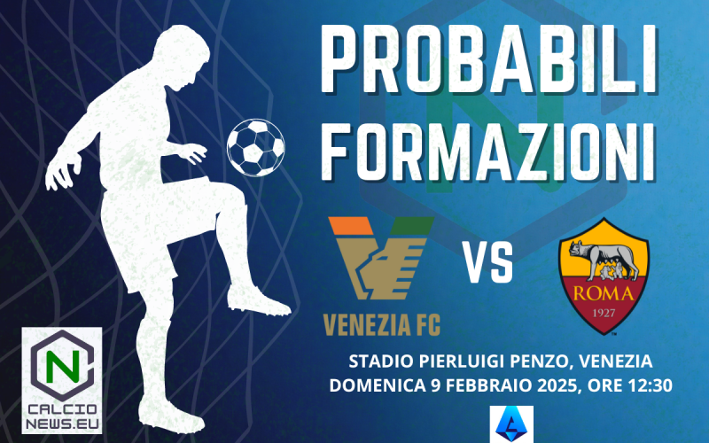 Serie A, le probabili formazioni di Venezia-Roma: Dovbyk titolare