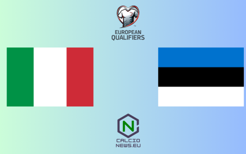 Italia Estonia, le formazioni ufficiali. Oggi l’esordio di Gattuso