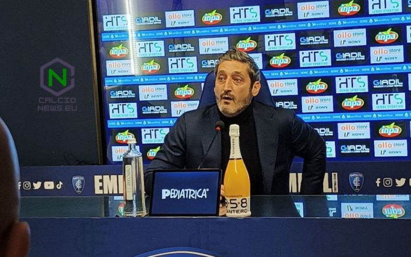 Empoli, Gemmi: “Siamo tutti responsabili della brutta sconfitta”