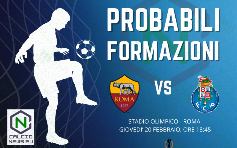 Europa League, probabili formazioni Roma Porto: torna Dybala