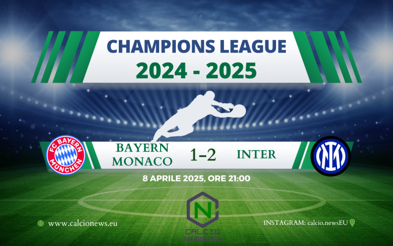 Champions League, Bayern Monaco Inter 1-2: Lautaro e Frattesi avvicinano la semifinale