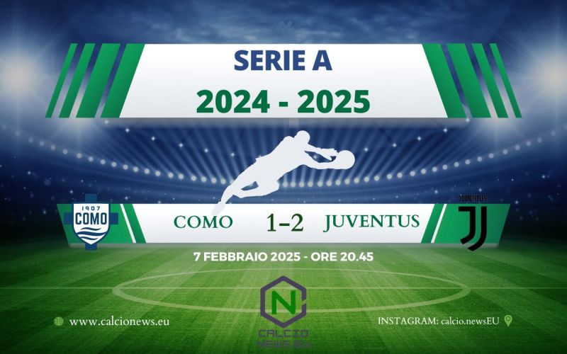 Doppio Kolo Muani e la Juventus batte il Como: al Sinigaglia è 1-2